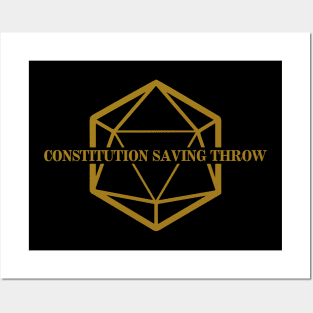 Constitution Saving Throw Posters and Art